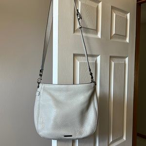 Rebecca Minkoff Soft Leather Satchel - Light Grey